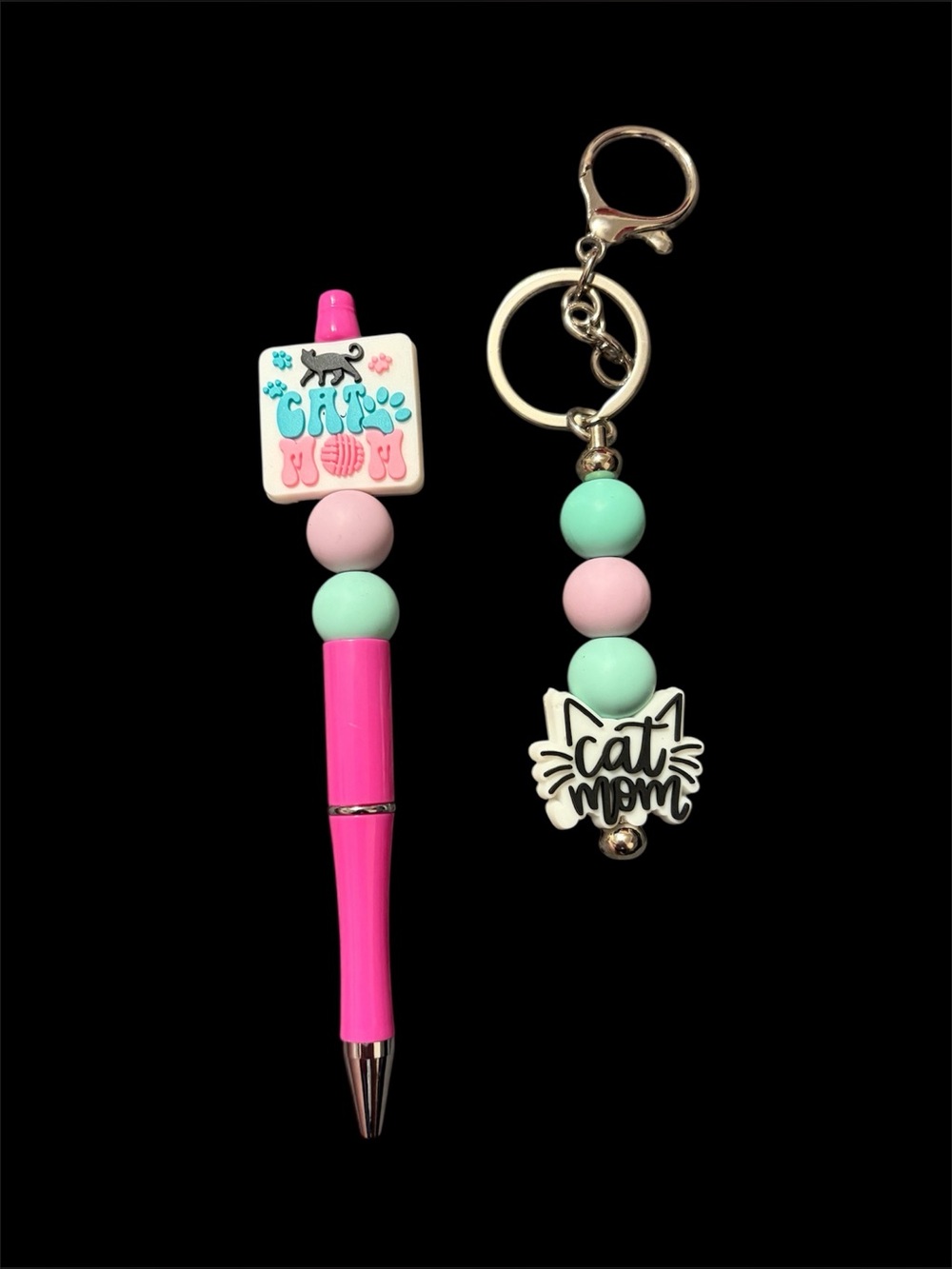 Cat Stylus Pen/ Pen & Keychain Set - Picture 8 of 10